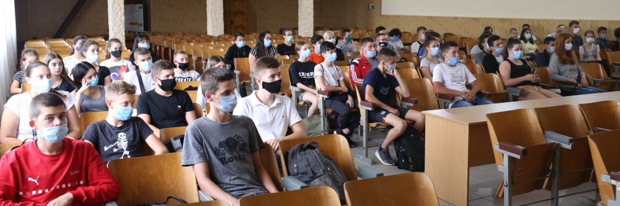Зустріч із студентами першого курсу