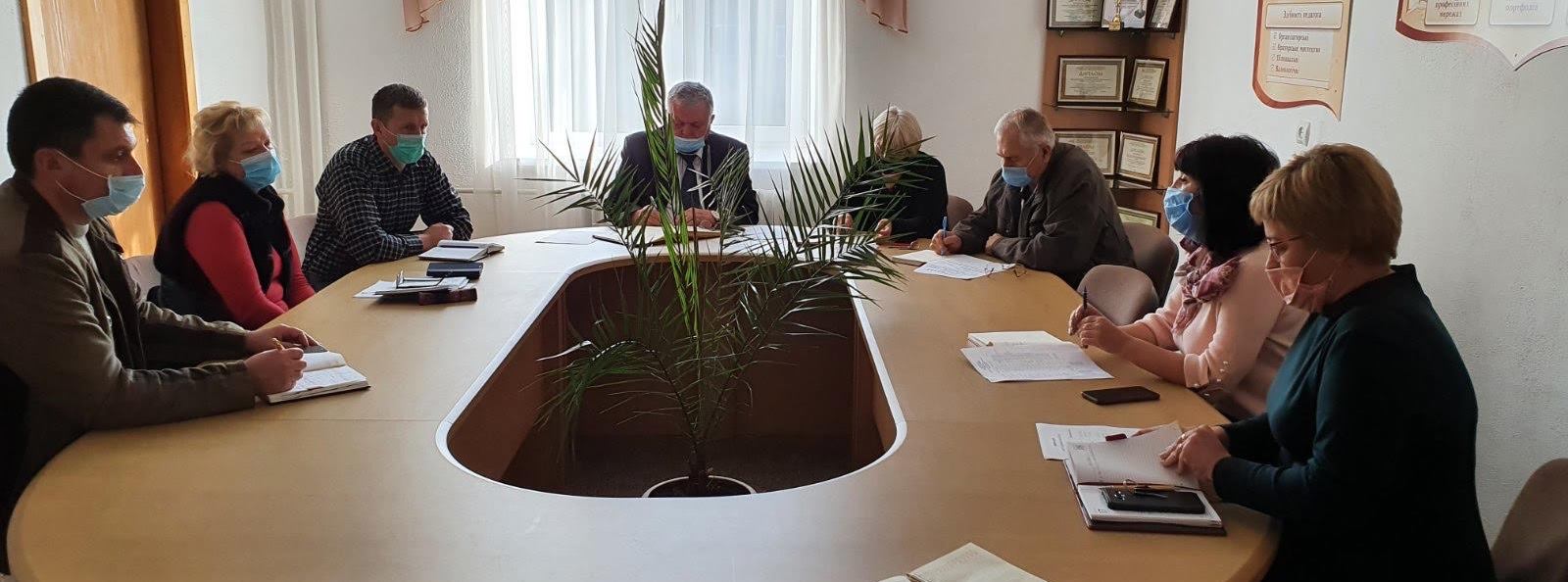 Підготовка до дистанційного навчання - основне питання адміністративної ради коледжу  