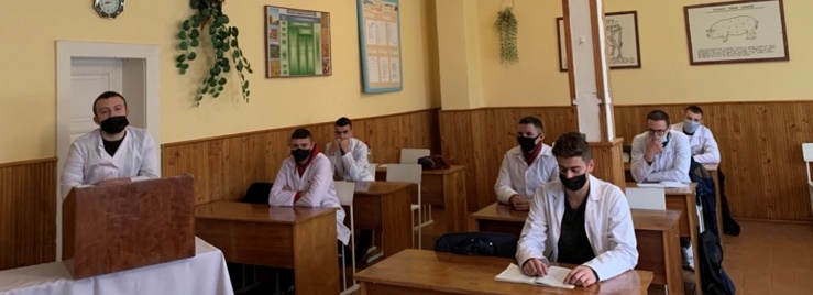Захист звітів-щоденників  з виробничої технологічної практики студентів відділення «Ветеринарна медицина»
