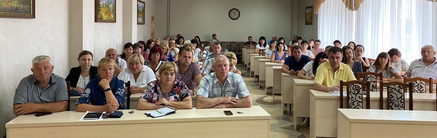 Нарада з викладачами фахового коледжу