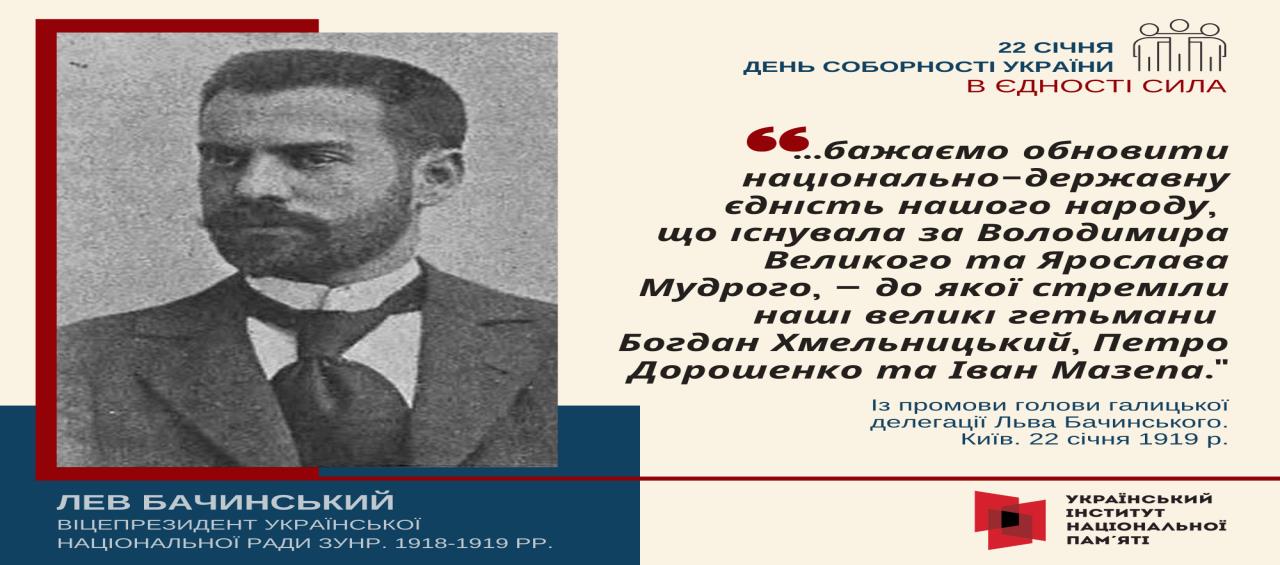 22 СІЧНЯ – ДЕНЬ СОБОРНОСТІ УКРАЇНИ