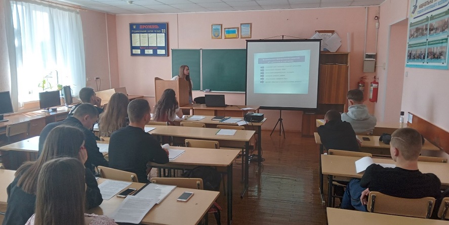 Захист курсових робіт студентів-фінансистів