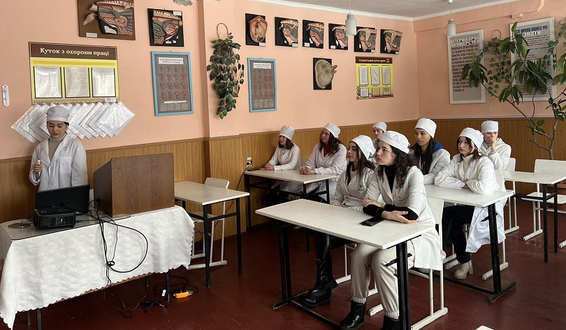 Захист звітів-щоденників з виробничої технологічної практики студентів відділення Ветеринарна медицина