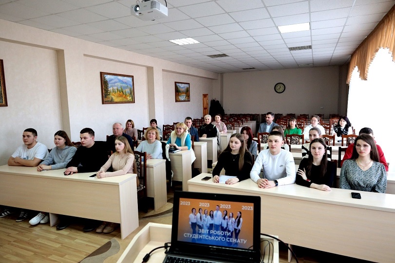 Звіт про роботу Студентського сенату за 2023 рік
