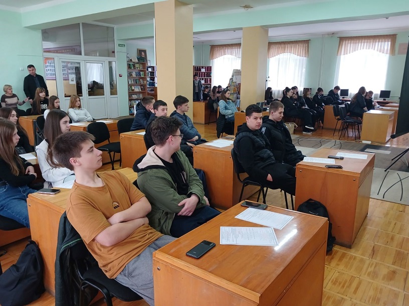 Профорієнтаційний захід для здобувачів освіти 9-х класів Мукачівського ліцею №8